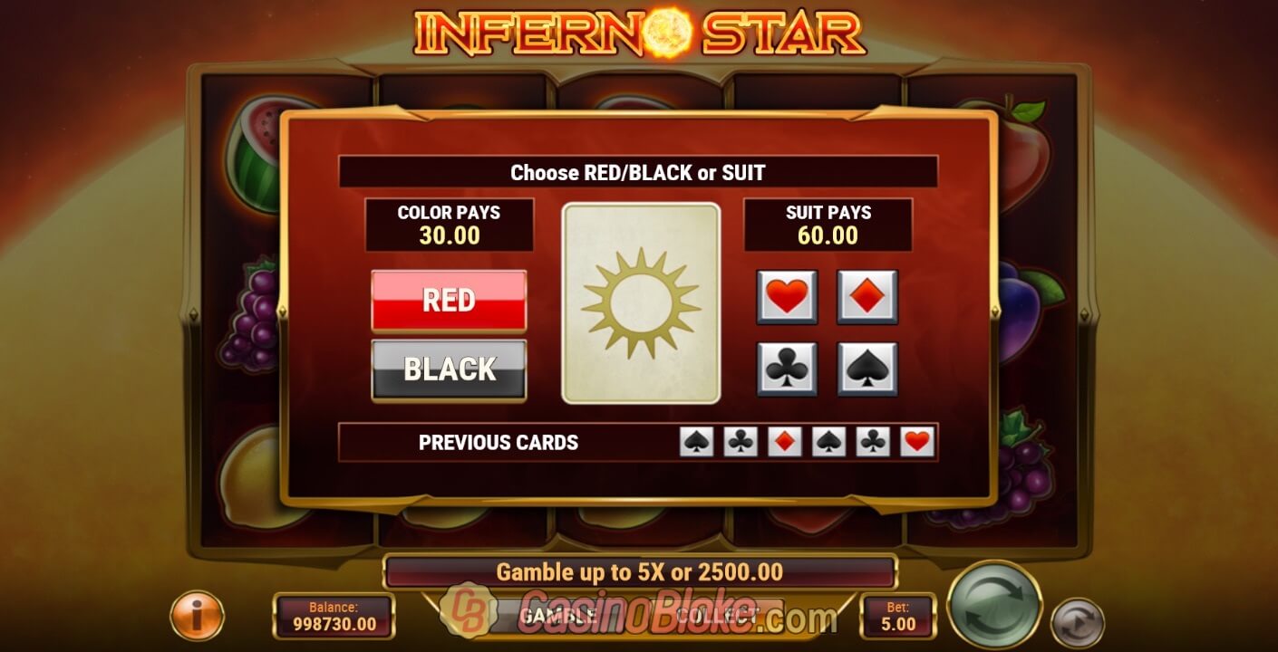 Inferno Star играть бесплатно